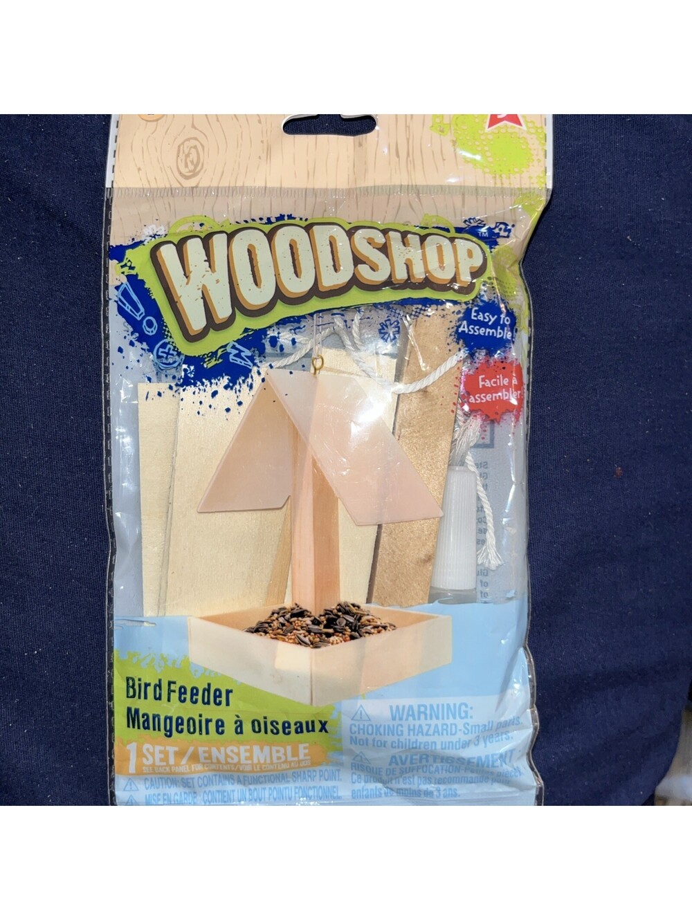 Wooden Birdhouse or Bird Feeder Kit Build A Real Miniature Wood House or Feeder